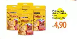 Atacadão Purina - petisco para gatos friskies oferta