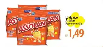 Atacadão Assolan - là de aço oferta