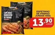 Roldão Jundial - espetinho de frango oferta