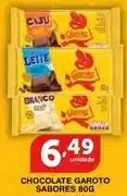 Roldão Garoto - chocolate oferta