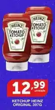 Roldão Heinz - ketchup original 397g oferta