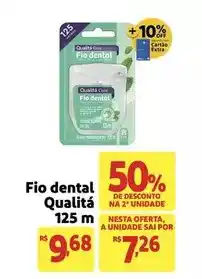 Extra Qualitá - fio dental oferta