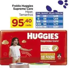 Carrefour Huggies - fralda supreme care oferta