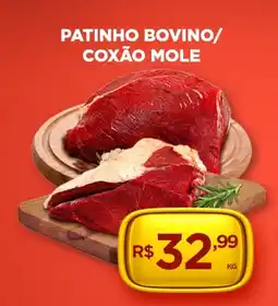 DB Supermercados Patinho bovino/ coxão mole oferta