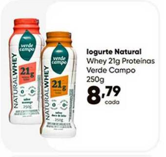 Zaffari Iogurte Natural Whey Proteinas Verde Campo oferta