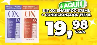 Rede Economia Kit ox shampoo + condicionador oferta