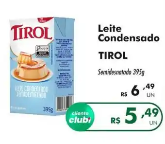 Irani Supermercados Leite Condensado TIROL Semidesnatado oferta