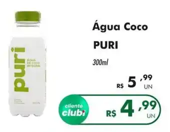 Irani Supermercados Água Coco PURI oferta