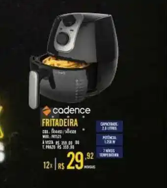 Zema Cadence Fritadeira oferta