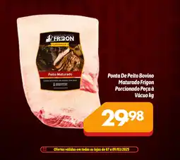 Supermercados Big Compra Ponta De Peito Bovino Maturado Frigon Porcionado Peça à Vácuo oferta