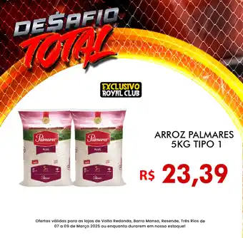 Royal Supermercados Arroz palmares tipo 1 oferta