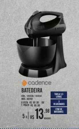 Zema Batedeira Cadence oferta
