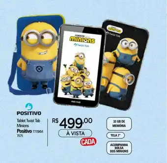 Zenir Tablet Twist Tab Minions Positivo T770m 7575 oferta