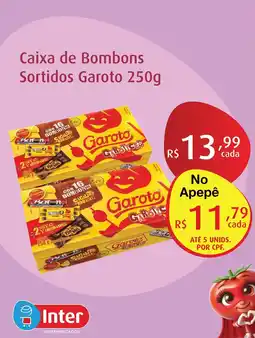 Supermercados Intercontinental Caixa de Bombons Sortidos Garoto oferta