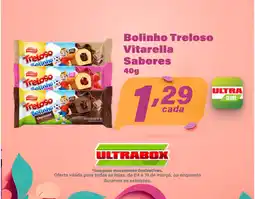 Ultrabox Bolinho Treloso Vitarella Sabores oferta