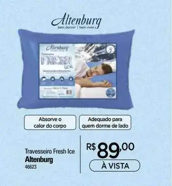 Zenir Travesseiro Fresh De Altenburg oferta