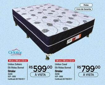 Unibox Solteiro Elit Molas Bonnel Ortolar Unibox Casal Elit Molas Bonnel Ortolar