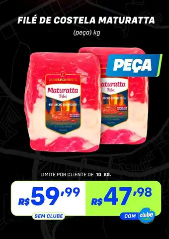 Prezunic Filé de costela maturatta oferta