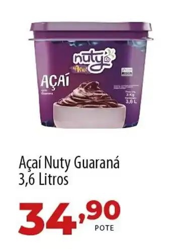 Akki Atacadista Açaí Nuty Guaraná oferta