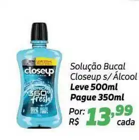 Coocerqui Solução Bucal Closeup oferta