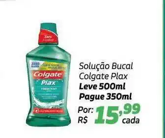 Coocerqui Solução Bucal Colgate Plax oferta