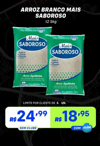 Prezunic Arroz branco mais saboroso t2 oferta