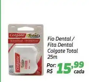 Coocerqui Fio Dental Fita Dental Colgate Total oferta