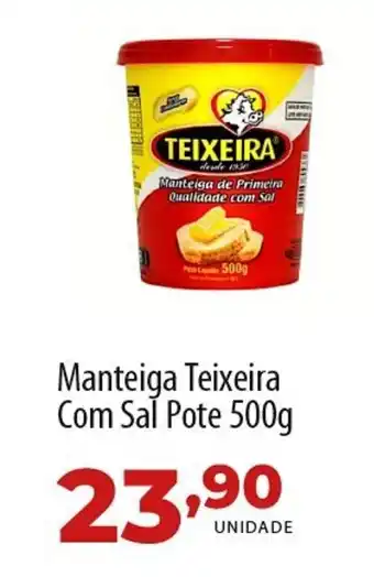 Akki Atacadista Manteiga Teixeira Com Sal Pote oferta