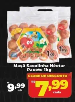 Nidobox Maçǎ Sacolinha Néctar Pacote oferta