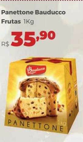 Villarreal Supermercados Panettone Bauducco Frutas oferta