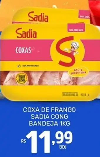 Rede Cearense de Supermercados Coxa de frango sadia cong bandeja oferta