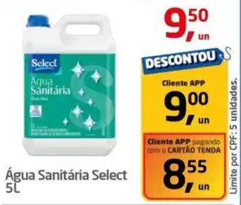 Tenda Atacado Água Sanitária Select oferta