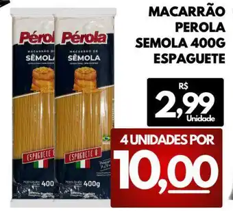 ServBem Macarrao perola sêmola espaguete oferta