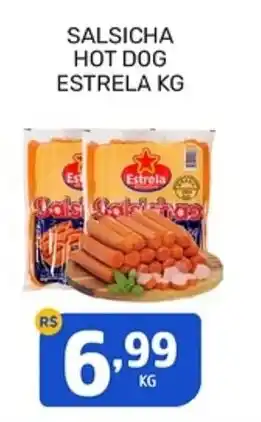 Rede Cearense de Supermercados Salsicha hot dog estrela oferta