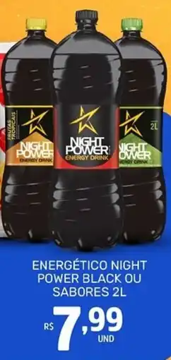 Rede Cearense de Supermercados Energético night power black ou sabores oferta