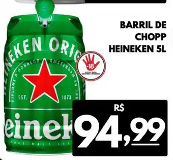 ServBem Barril de chopp heineken oferta