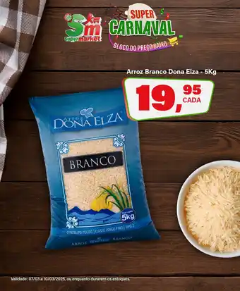 Rede Supermarket Arroz Branco Dona Elza oferta