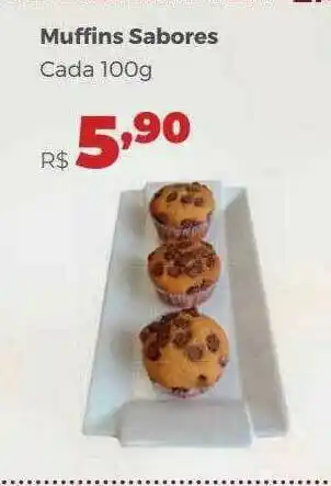 Villarreal Supermercados Muffins Sabores oferta