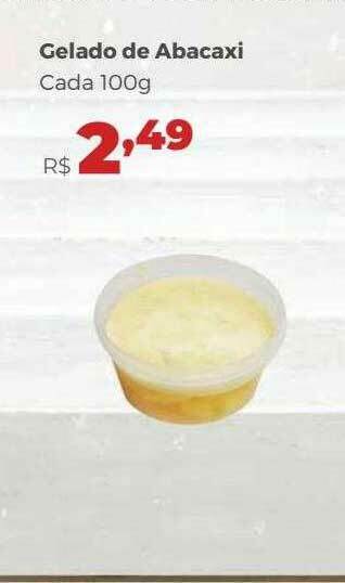 Gelado De Abacaxi