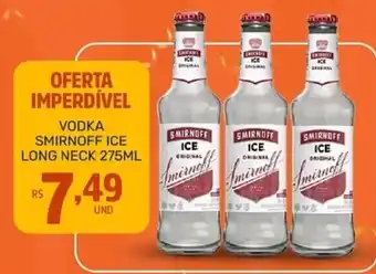 Rede Cearense de Supermercados Vodka smirnoff ice long neck oferta