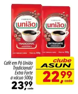 Café em Pó União Tradicional/ Extra Forte a vácuo