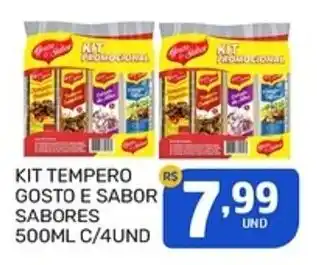 Rede Cearense de Supermercados Kit tempero gosto e sabor sabores oferta