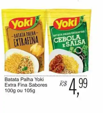 Festval Batata Palha Yoki Extra Fina Sabores oferta
