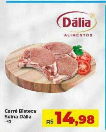 Rebouças Supermercados Carré Bisteca Suína Dálía oferta