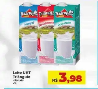 Rebouças Supermercados Leite Uht Triângulo oferta