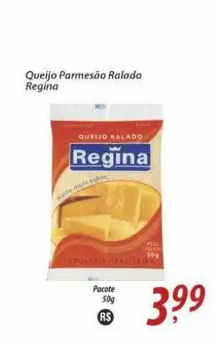 Unicompra Queijo Parmesão Ralado Regina oferta