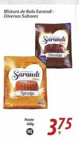 Unicompra Mistura De Bolo Sarandi Diversos Sabores oferta