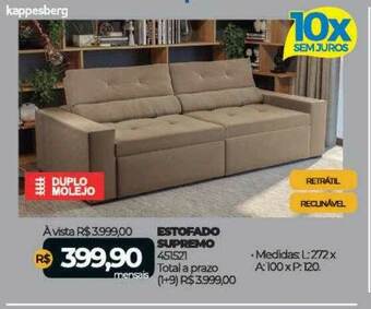 Lojas Certel Estofado Supremo oferta