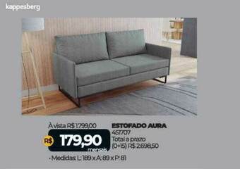 Lojas Certel Estofado Aura oferta