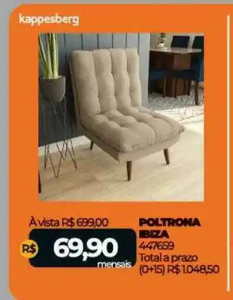 Poltrona Ibiza